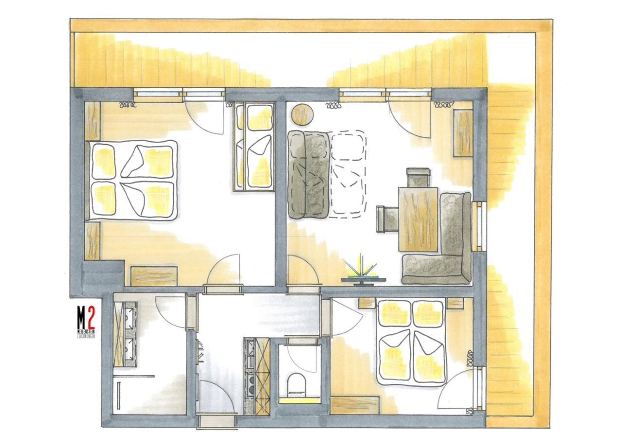 Appartment Haus Bergtraum ヴェステンドルフ エクステリア 写真