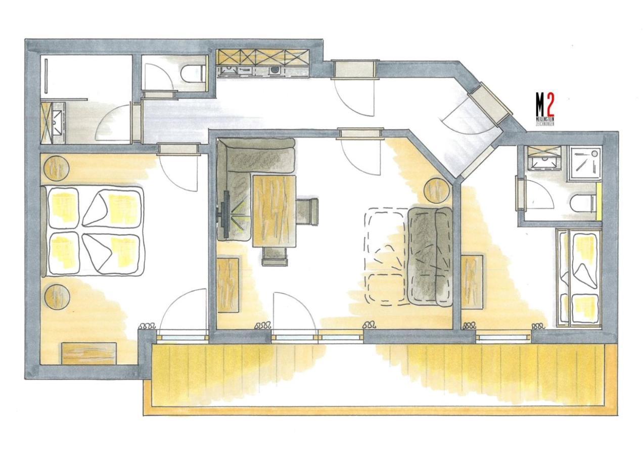 Appartment Haus Bergtraum ヴェステンドルフ エクステリア 写真